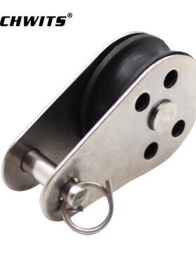 不锈钢尼龙滑轮 with nylon sheave 滑轮 帆船U游艇滑轮 旗杆滑轮