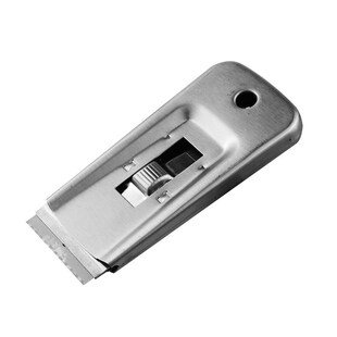 保洁刀 除胶铲刀片m 金属刮刀 多用途袖珍玻璃清洁铲刀 不干胶清