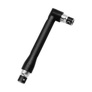 7字 起子头接杆手柄 L杆迷你双头套筒扳手 螺丝刀 6.35风c批头