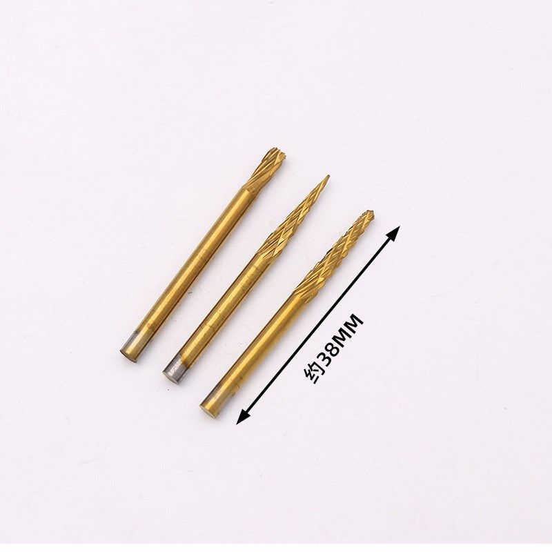 镀钛钨钢磨头硬质合金旋转锉t 铣刀根雕工具木雕打磨头雕刻刀3*3m,标准件/零部件/工业耗材,磨头,淘宝优惠券,粉丝福利购,淘宝优惠卷