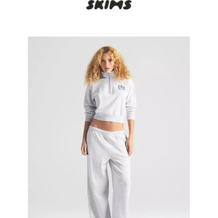 Skims卫衣套装 LIGHTWEIGHT FLEECE卡戴珊秋冬套头卫衣卫裤套装