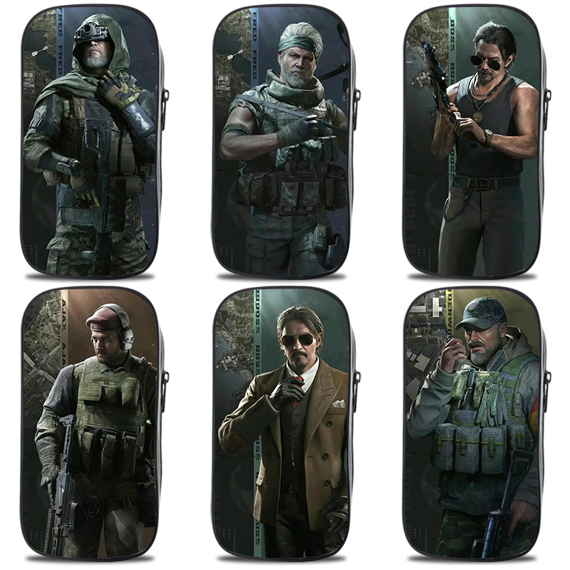 尧臣二次元帆布个性创意笔袋