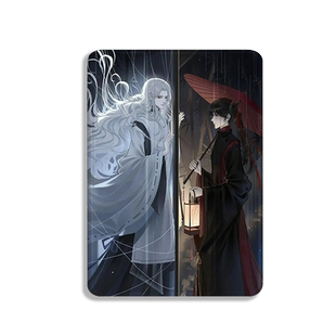 适用苹果我在惊悚游戏里封神周边10代10.9Air5白柳谢塔保护套mimi6蚕丝纹平板壳10.9带笔槽ipad10.2寸air4/3