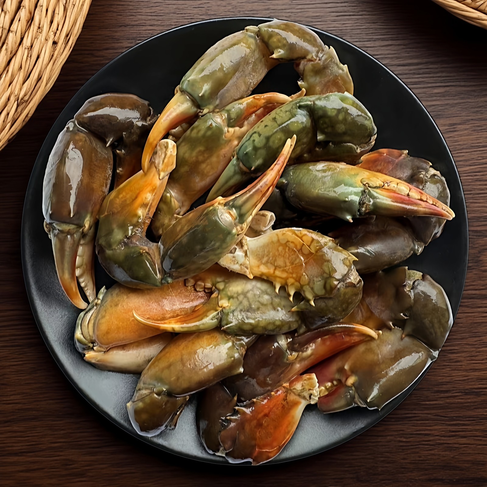 新鲜冷冻青蟹腿蟹钳脚香辣蟹钳原料螃蟹钳子肉鲟脚青蟹脚海鲜商用