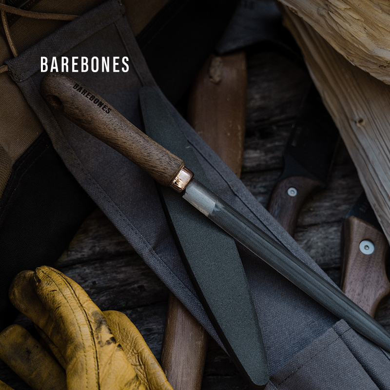 BAREBONES北邦打磨工具精细耐用锉刀便携专用双面开刃磨刀石套件