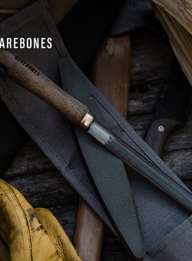 BAREBONES北邦打磨工具精细耐用锉刀便携专用双面开刃磨刀石套件