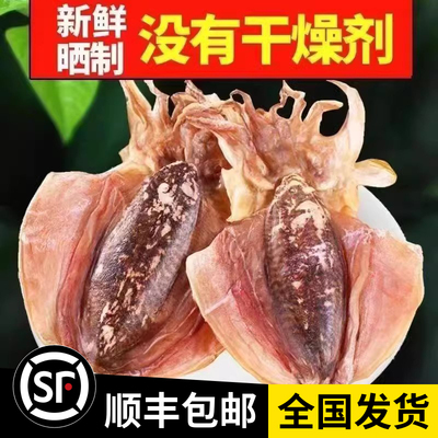 北海特产淡晒墨鱼干 干干 干货大号500g淡水煲汤新鲜小目鱼特干级