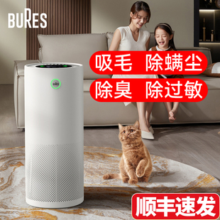bures百而思宠物空气净化器吸猫毛除甲醛过敏源除味尘浮毛净化机