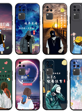 适用于vivos18pro手机壳vlvos18pr0防摔软套voS18pro情侣VivioSl8pro男女Viv0S18pro小清新s18pro潮牌V2344A