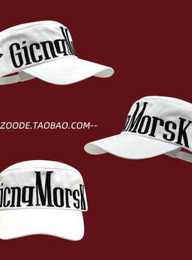 帽子美式嘻哈字母刺绣马术帽男女2025新款宽檐显脸小棒球帽鸭舌帽