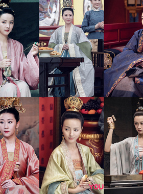 影视古装鹤唳华亭同款古装宋朝女士汉服贵妃夫人服影楼写真演出服