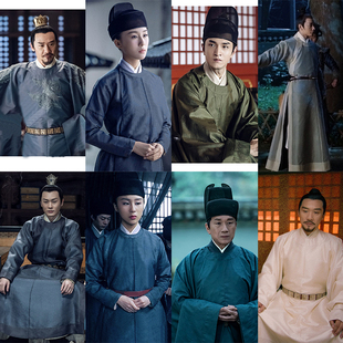 鹤唳华亭宋明朝同款影视古装官服唐朝大臣服皇帝服男汉服演出服装