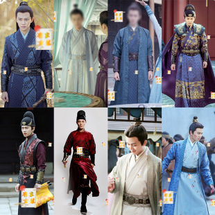 影视古装锦衣之下男汉服明朝锦衣卫飞鱼服武侠捕快官侠客服演出服