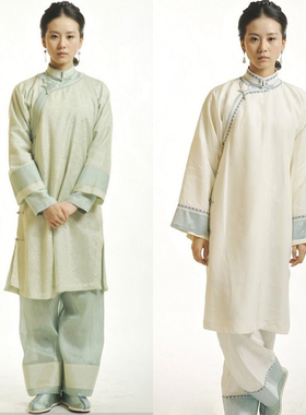 影视新款清朝步步惊心同款古代睡衣侍寝古装女中衣内衫演出服均码