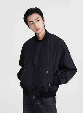 DIMC磁吸口袋MA1短款棉衣 新款冬季保暖加厚男女防寒棉服外套