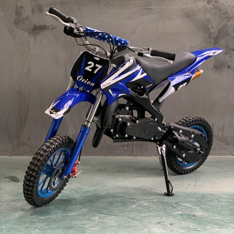 奇士驹二冲程49cc迷你山地摩托车小型机车摩托跑车小越野小高赛