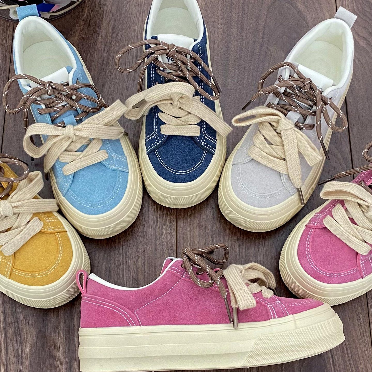 超软女鞋子厚底帆布鞋女款2025春夏新款爆款帆布透气运动板鞋6071
