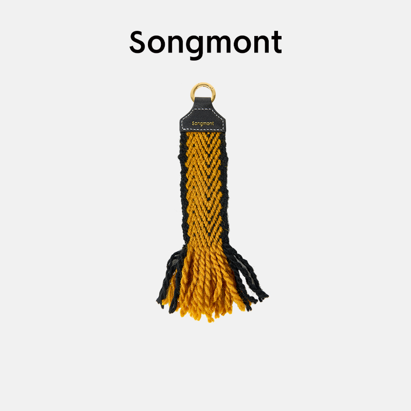 Songmont包包挂件牦牛绒编织