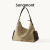 Travel Hobo Extra Large Sand Camel Brown Suede