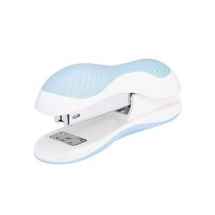 得力订书机小号迷你可爱学生用12号定书机0255省力型家用儿童订书器办公小型钉书机书机小巧订书机携带方便
