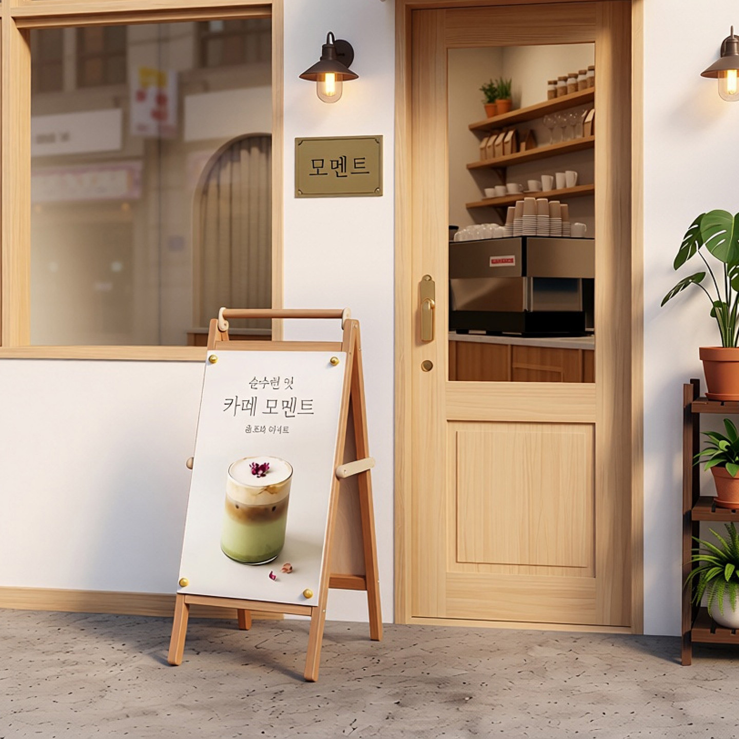 广告牌落地立式双面a字立牌门口招牌咖啡展示牌海报牌展示架展架
