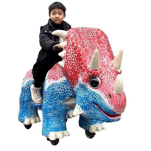 游乐场公园景区商场广场摆摊成人可坐儿童恐龙电瓶车厂家直销