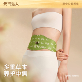 元 气达人艾上山野草本炫腹贴艾绒去湿轻盈暴轻肚脐艾草艾灸贴T