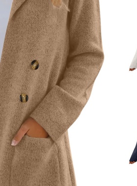 2024 Autumn winter keep warm women Fashion long coat jacket