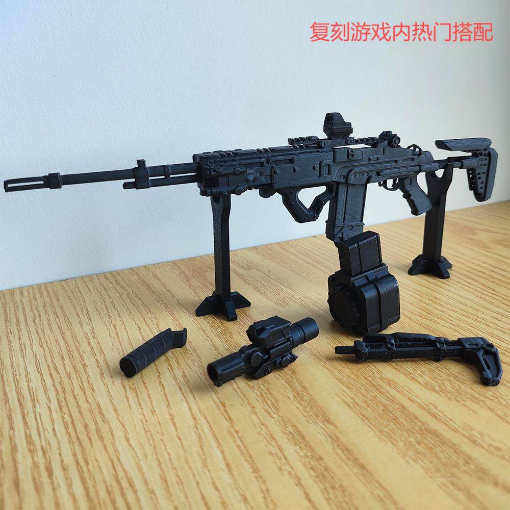 三角洲周边M14枪模型摆件