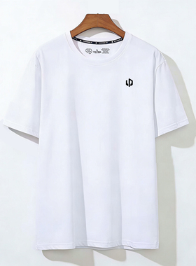 零跑工作服短袖T恤男女夏季纯棉白色工服4s店车展销售工装定制字