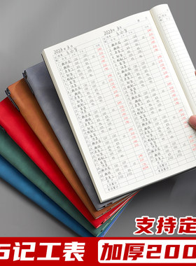 月愿顺记工本工地签到记录表