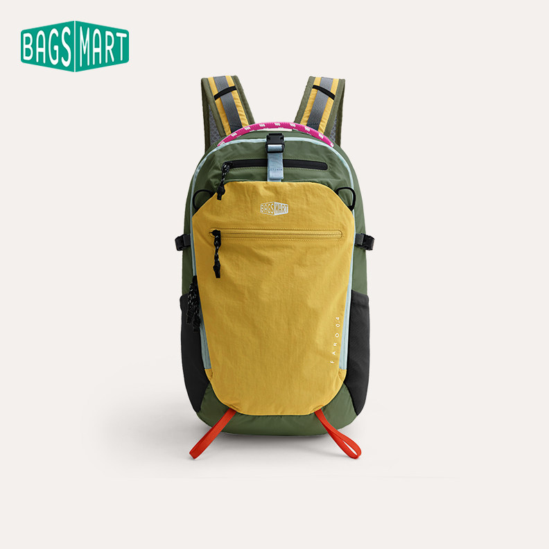 【明星同款】bagsmart轻氧客双肩包旅行背包户外徒步运动登山包女