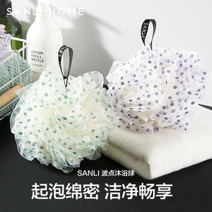 浴花搓澡球女耐用起泡大号 三利三利沐浴球高档不散超柔软2025新款