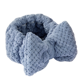 【买1送1】三利束发带女洗脸专用发箍头箍可爱洗漱外出蝴蝶结发套