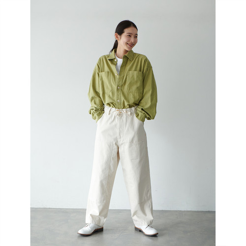 WHIMIN磨毛法兰绒衬衫