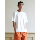 T恤男女同款 WHIMIN SUPIMA匹马棉丝滑舒适短袖