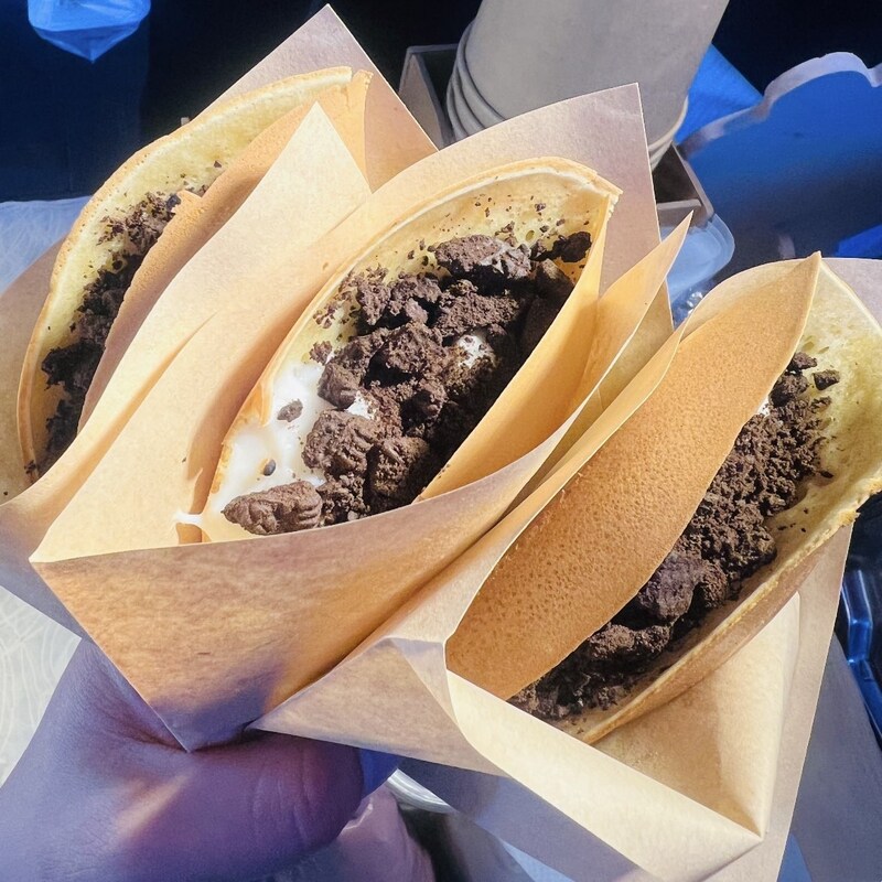 蛋烘糕专用食品级防油三角纸袋30图片