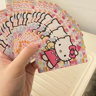扑克牌高颜值hellokitty卡通可爱三丽鸥扑克桌游动漫纸牌聚会宿舍