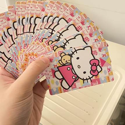 扑克牌高颜值hellokitty卡通可爱三丽鸥扑克桌游动漫纸牌聚会宿舍