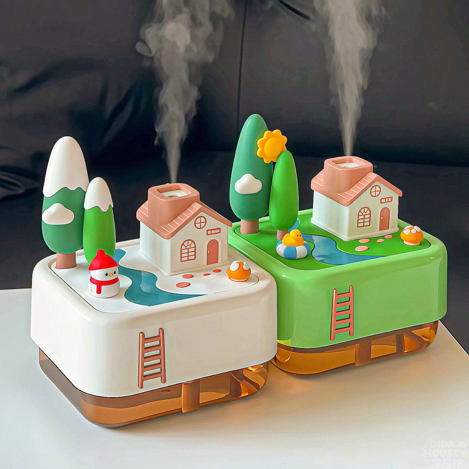【实用礼物】桌面加湿器卧室家用静音小型秋冬季鼻子干燥鼻炎专用