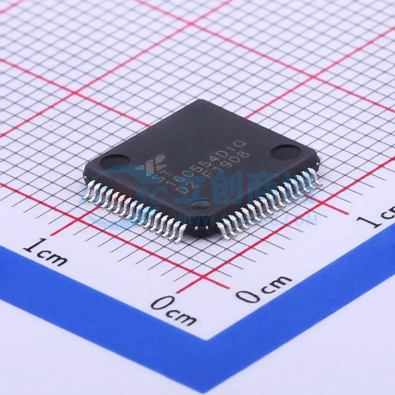 ST16C554DIQ64-F TQFP-64(10x10) 总线转UART MaxLinear(迈凌)全