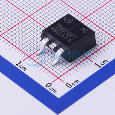 MC7809CD2TR4G D2PAK 线性稳压器(LDO) ON(安森美)全新原装 电子