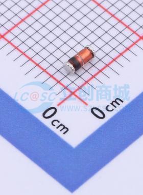 LL101A-GS08 MiniMELF 肖特基二极管 VISHAY(威世)全新原装 电子