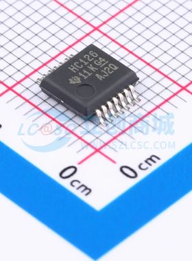SN74HC126DBR SSOP-14-5.2mm 缓冲器/驱动器/收发器 TI全新正品原