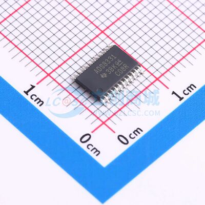 ADS8331IPW TSSOP-24 模数转换芯片ADC TI全新正品原装 电子元件