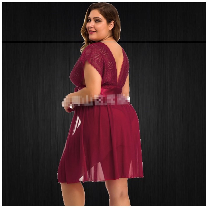 plus size woman sexy dress pajama set fat ladies underwear在类目 女装/女士精品, 大码女装中 - 来自Buy2taobao.com提供专业的淘宝代购服务