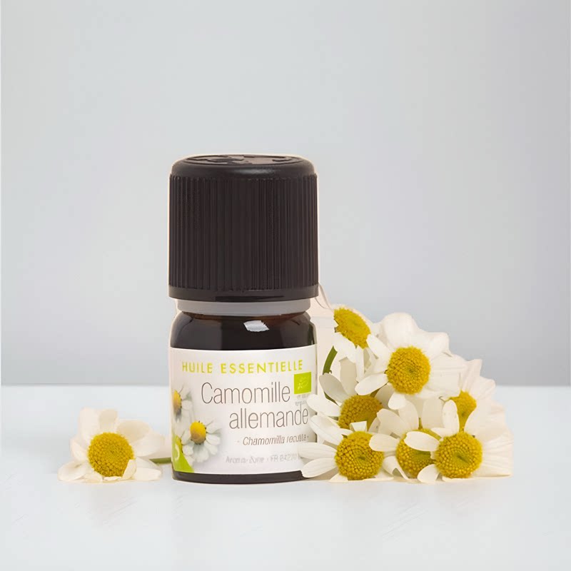 法国aroma zone有机德国洋甘菊单方精油2ml camomille allemande