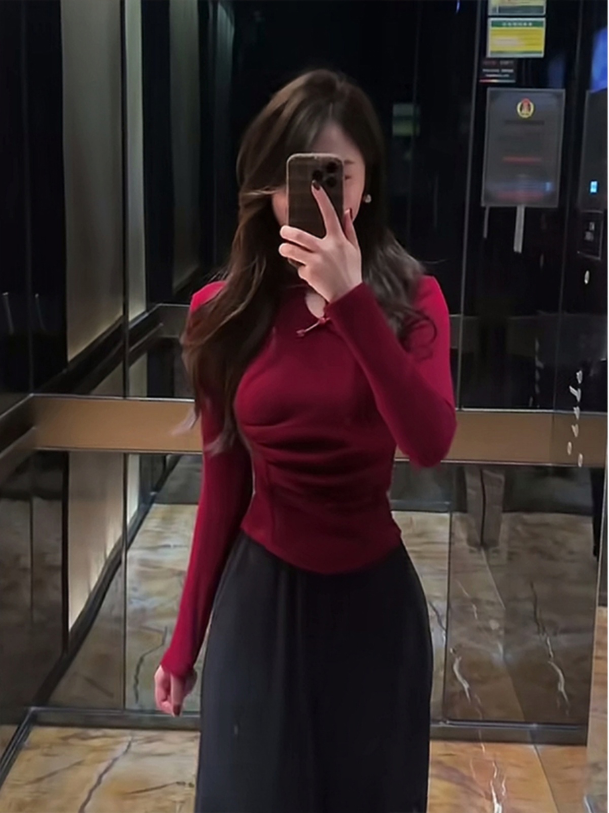 国风设计感新中式盘扣上衣