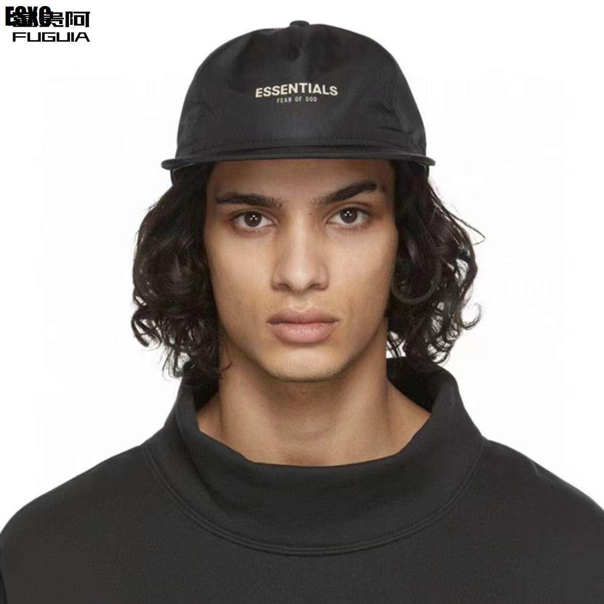 fog fear of god复线essentials美式休闲平沿软顶速干棒球鸭舌帽