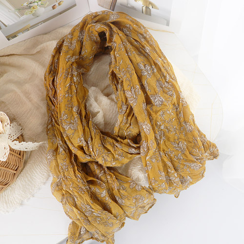 唯莎伦四季新薄款春夏配裙子围巾